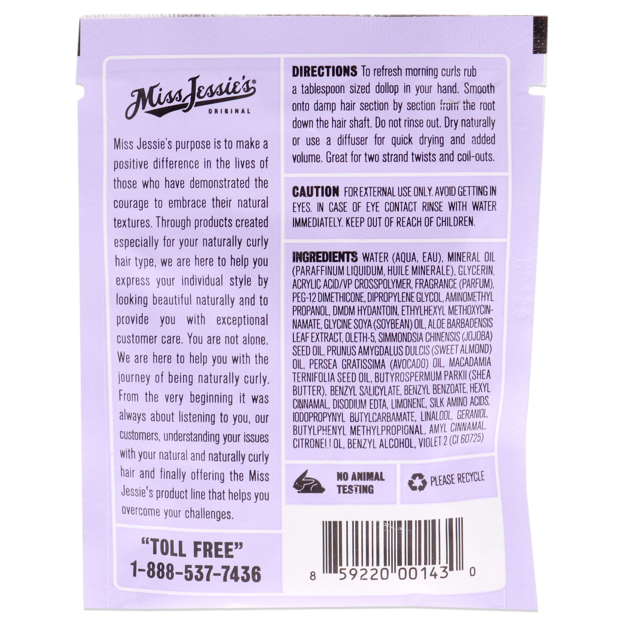 Curly Pudding by Miss Jessies for Unisex - 1 oz Cream, , alternate image number 3