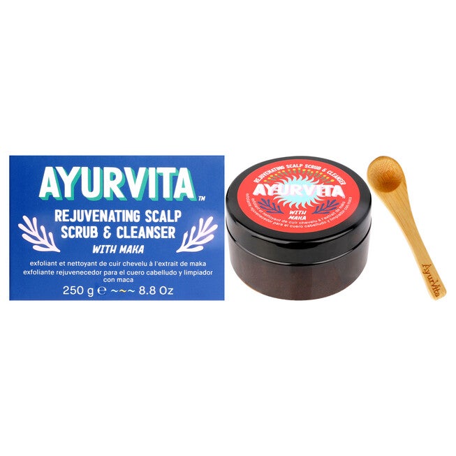 Maka Rejuvenating Scalp Scrub and Cleanser by AyurVita for Unisex 6.7 oz Cleanser, NA, hi-res image number null