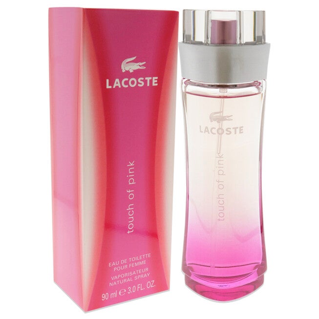 Touch of Pink by Lacoste for Women - 3 oz EDT Spray, See Description, alternate image number 1