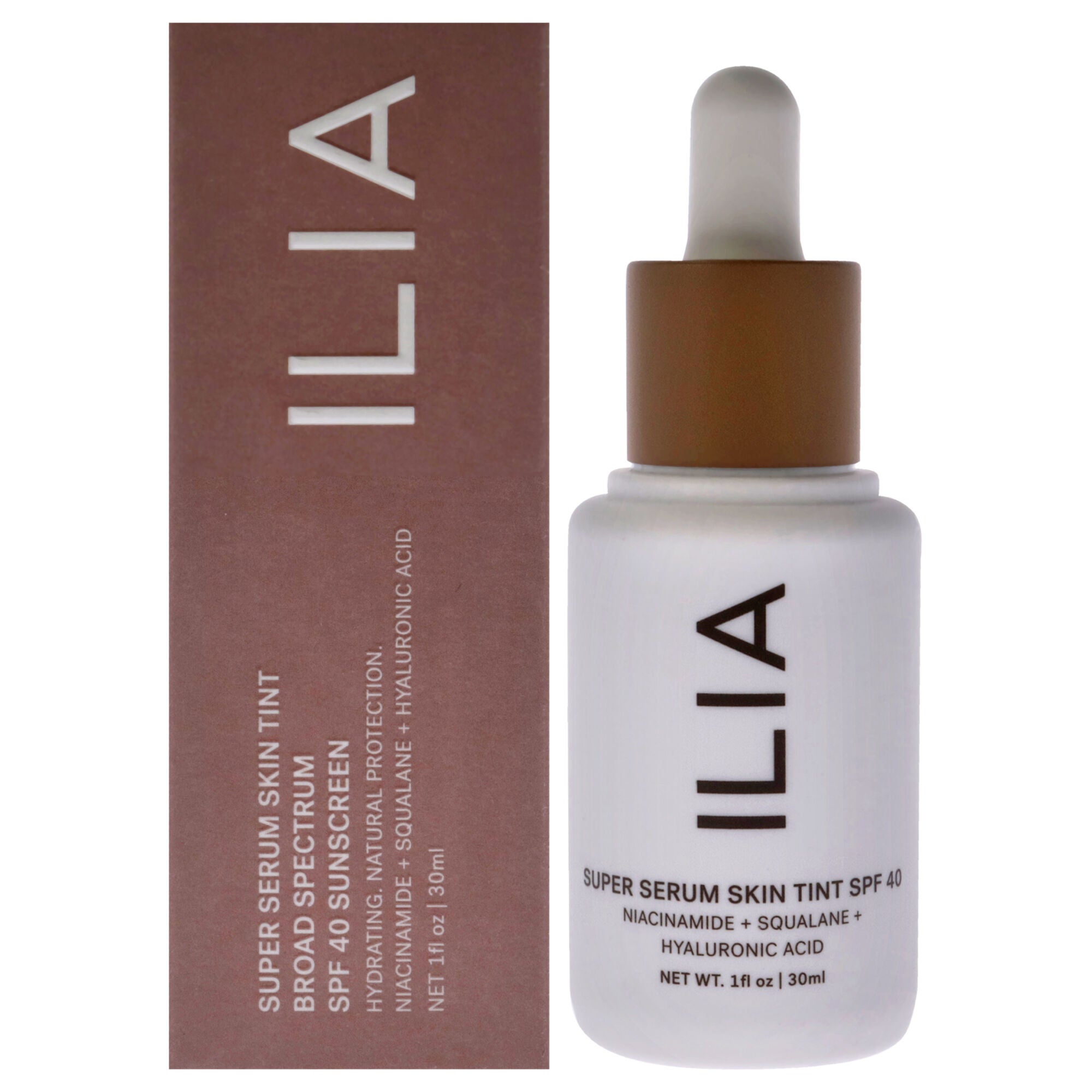 Super Serum Skin Tint Foundation SPF 40 - ST11 Matira by ILIA Beauty for Women - 1 oz Foundation, See Description, hi-res image number 0