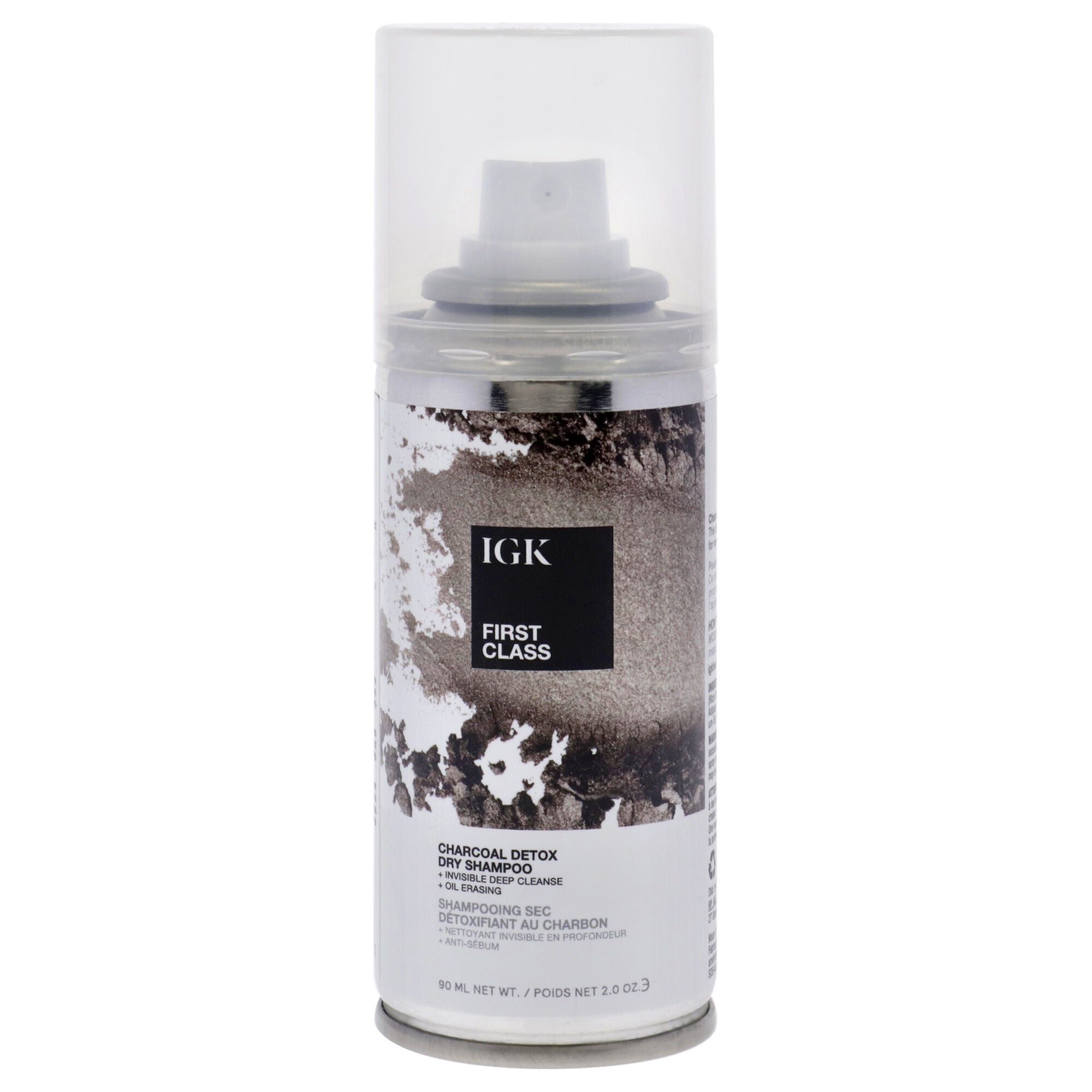 First Class Charcoal Detox Dry Shampoo by IGK for Unisex - 2 oz Dry Shampo, See Description, hi-res image number 0