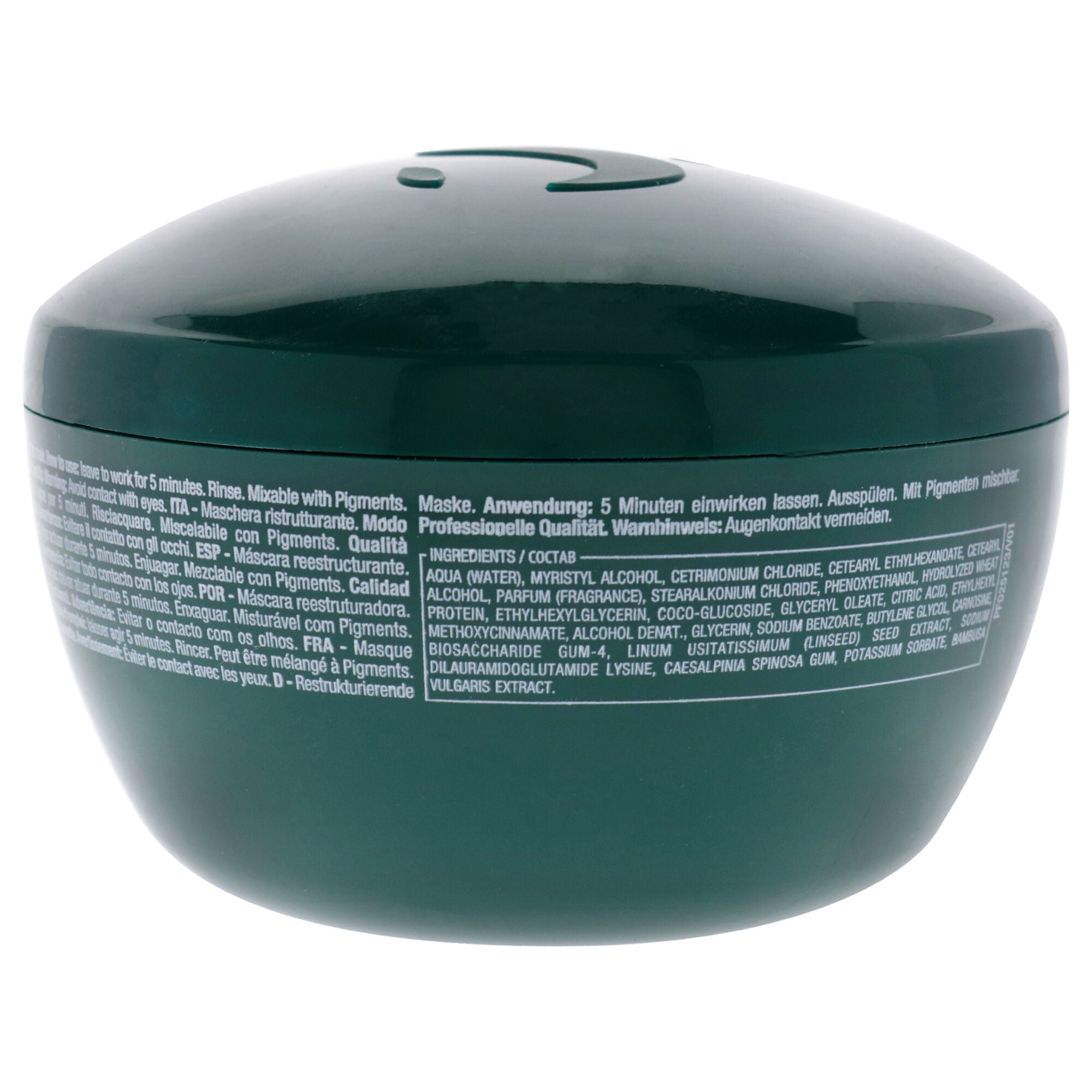 Semi Di Lino Reconstruction Reparative Mask by Alfaparf Milano for Unisex - 6.88 oz Masque, See Description, alternate image number 2