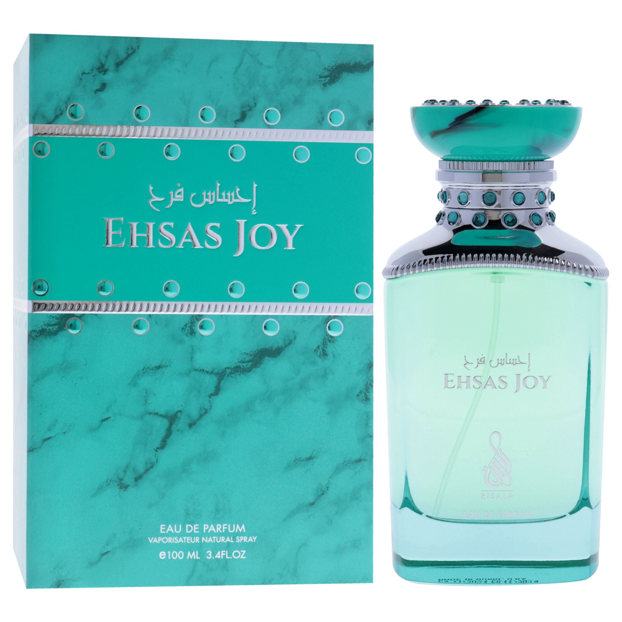 Ehsas Joy by Risala for Unisex - 3.4 oz EDP Spray, Clear, alternate image number 2