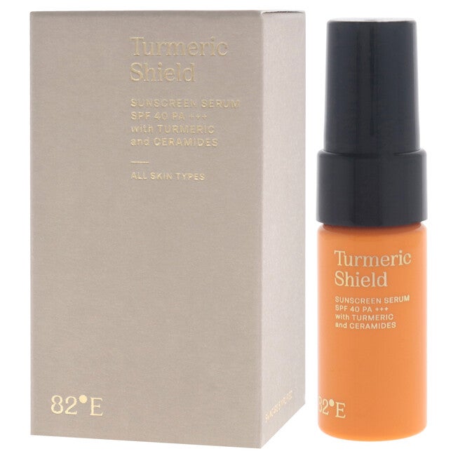 Turmeric Shield Sunscreen Serum SPF 40 PA Plus by 82E for Women - 0.5 oz Sunscreen, NA, alternate image number null