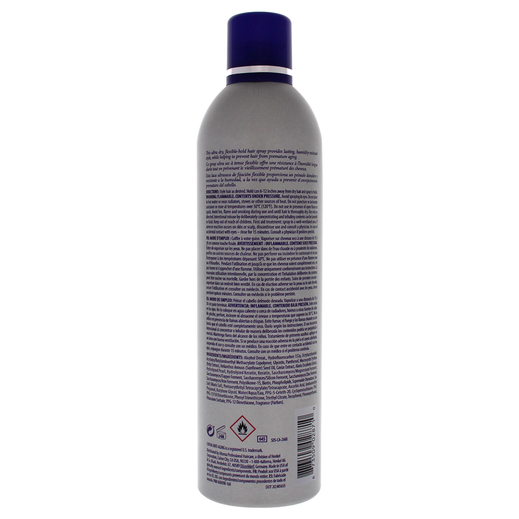 Caviar Anti-Aging Working Hairspray by Alterna for Unisex - 15.5 oz Hair Spray, , alternate image number 3