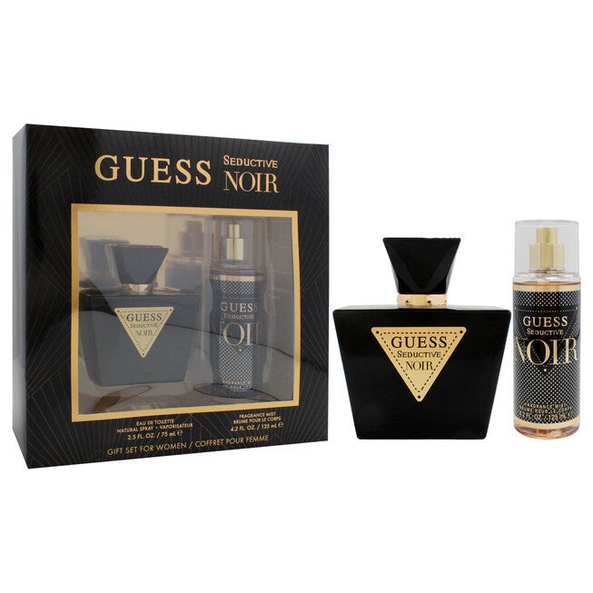Guess Seductive Noir by Guess for Women - 2 Pc Gift Set 2.5oz EDT Spray, 4.2oz Fragrance Mist, NA, alternate image number null