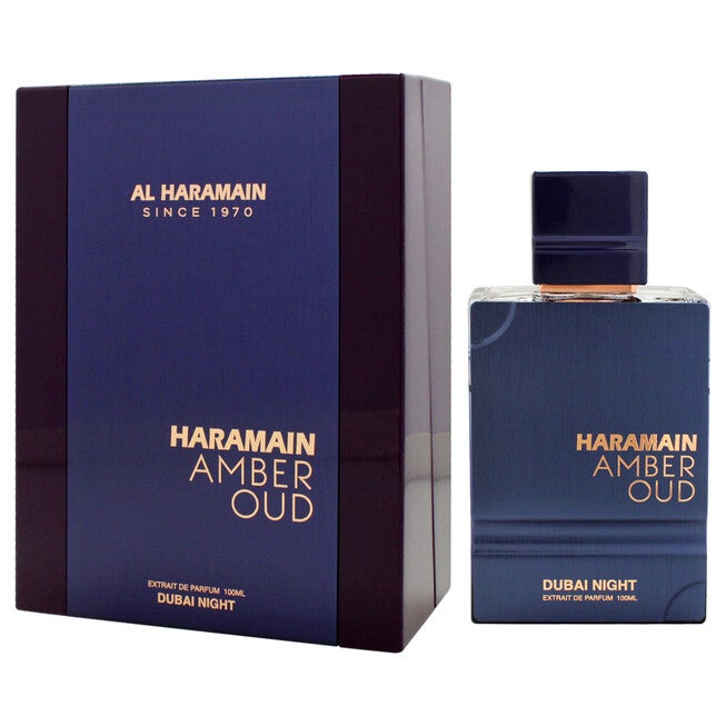 Amber Oud - Dubai Night by Al Haramain for Men - 3.33 oz Extrait De Parfum Spray, NA, alternate image number null