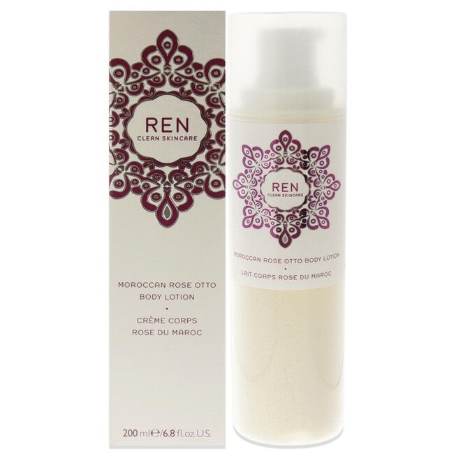 Moroccan Rose Otto Body Lotion by REN for Unisex - 6.8 oz Lotion, NA, hi-res image number null