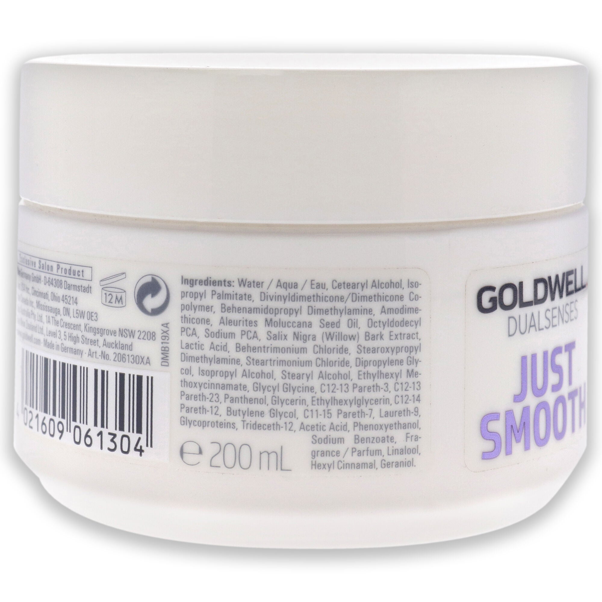 Dualsenses Just Smooth 60 Second Treatment by Goldwell for Unisex - 6.7 oz Treatment, See Description, alternate image number 1