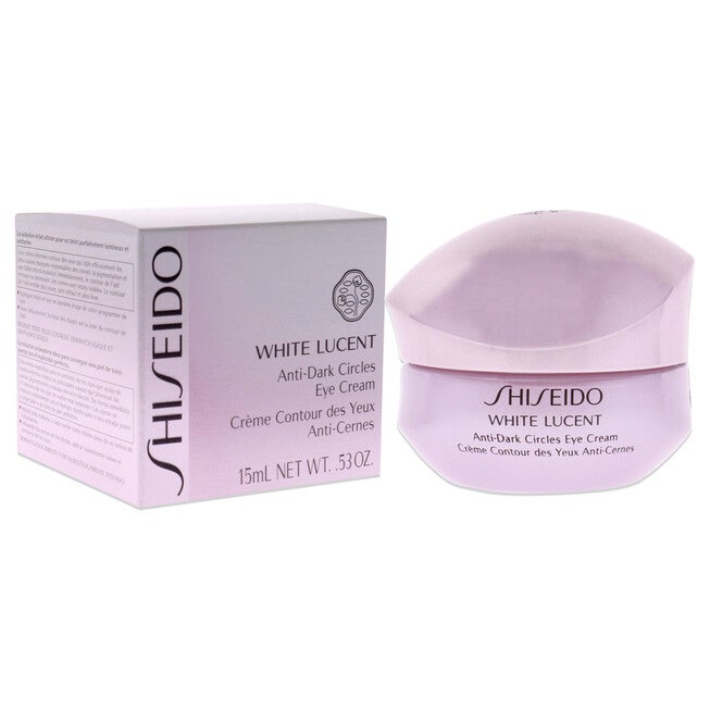 White Lucent Anti-Dark Circles Eye Cream by Shiseido for Unisex - 0.53 oz Cream, NA, alternate image number null
