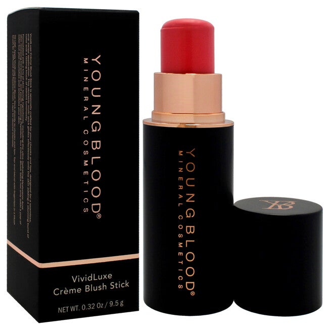 VividLuxe Creme Blush Stick - Pomelo by Youngblood for Women - 0.32 oz Blush, NA, alternate image number null