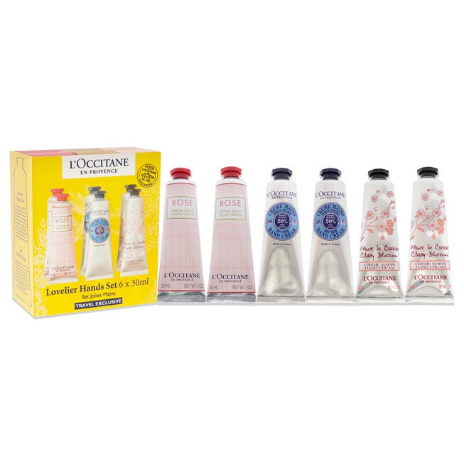 Lovelier Hands Kit by LOccitane for Unisex - 6 x 1 oz 2 Rose, 2 Shea Dry Skin, 2 Cherry Blossom, , alternate image number 7