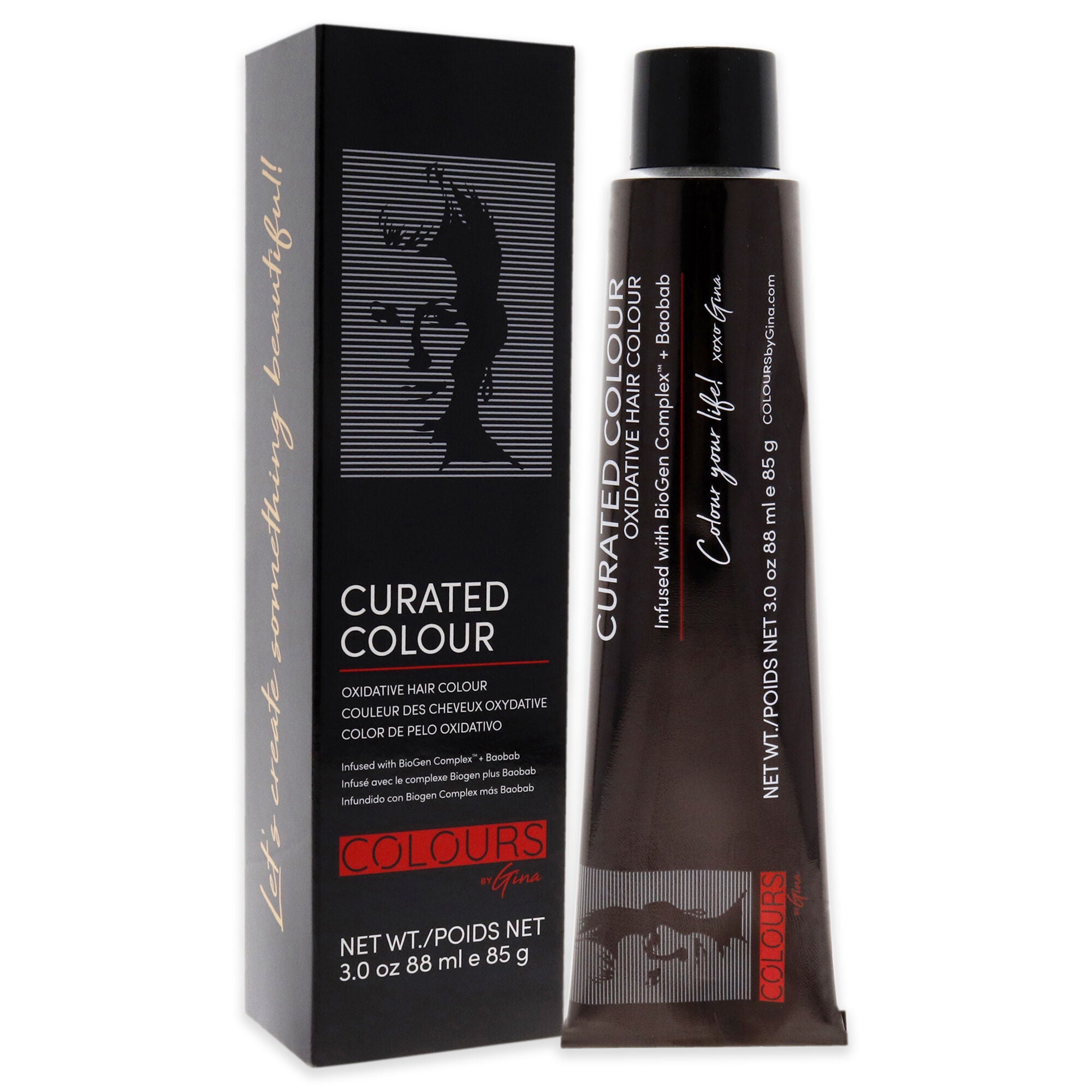 Curated Colour - 9.3-9G Very Light Golden Blonde by Colours By Gina for Unisex - 3 oz Hair Color, See Description, alternate image number 1