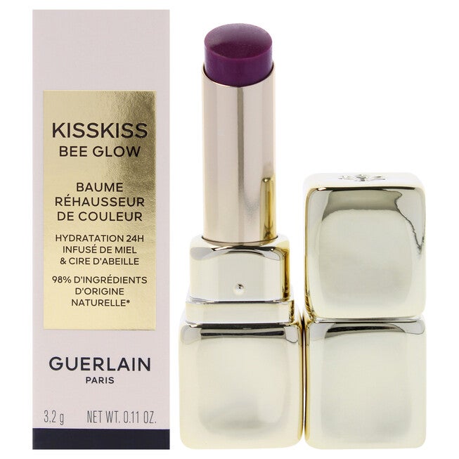 Kiss Kiss Bee Glow Lip Blam - 809 Lavender Glow by Guerlain for Women - 0.11 oz Lip Balm, See Description, hi-res image number 0
