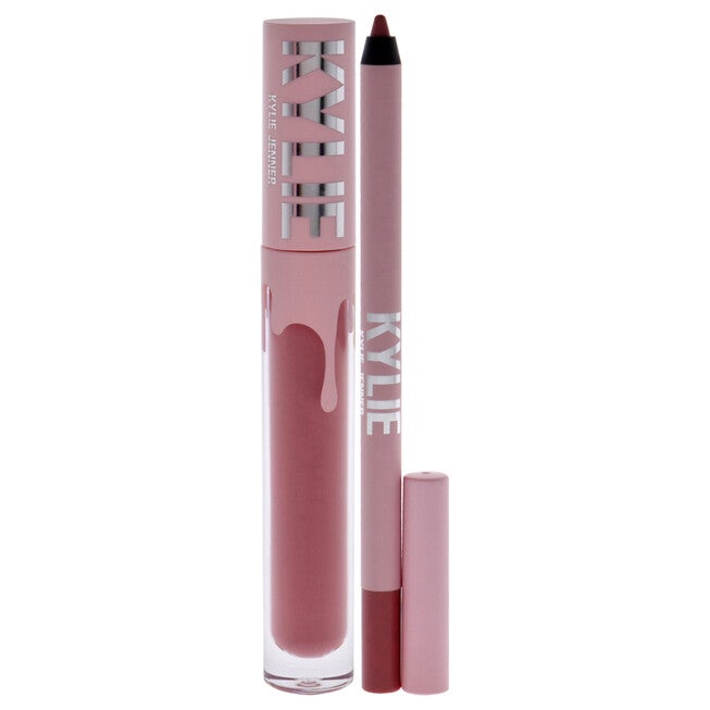 Velvet Lip Kit - 305 Harmony by Kylie Cosmetics for Women - 2 Pc 0.10oz Velvet Liquid Lipstick, 0.039oz Lip Liner, See Description, alternate image number 4