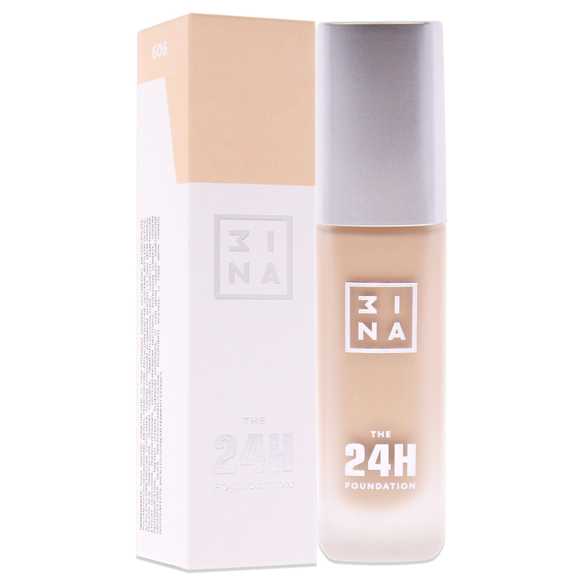 The 24H Foundation - 606 by 3INA for Women - 1.01 oz Foundation, See Description, alternate image number 2