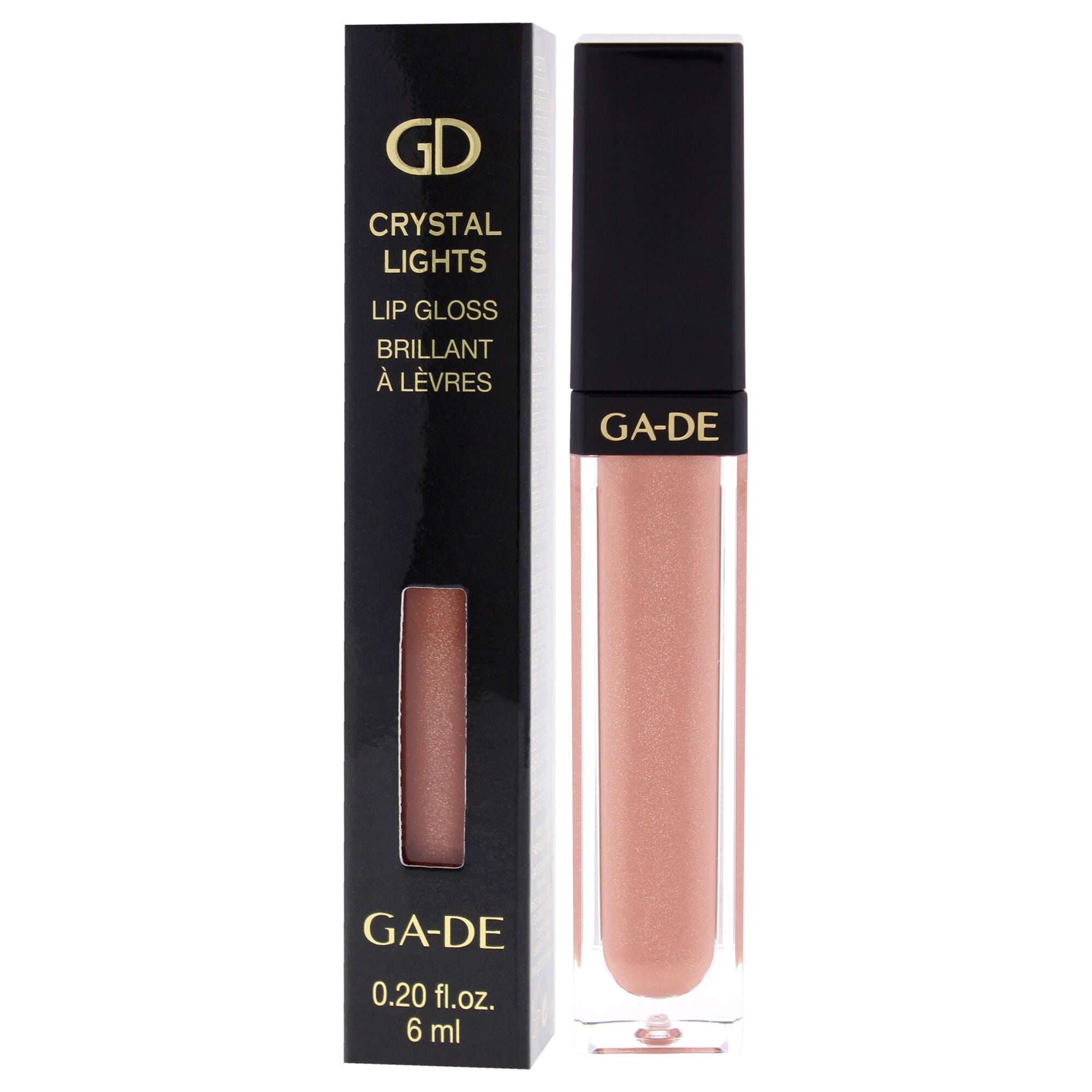 Crystal Lights Lip Gloss - 819 Petal Light by GA-DE for Women - 0.2 oz Lip Gloss, See Description, alternate image number 2