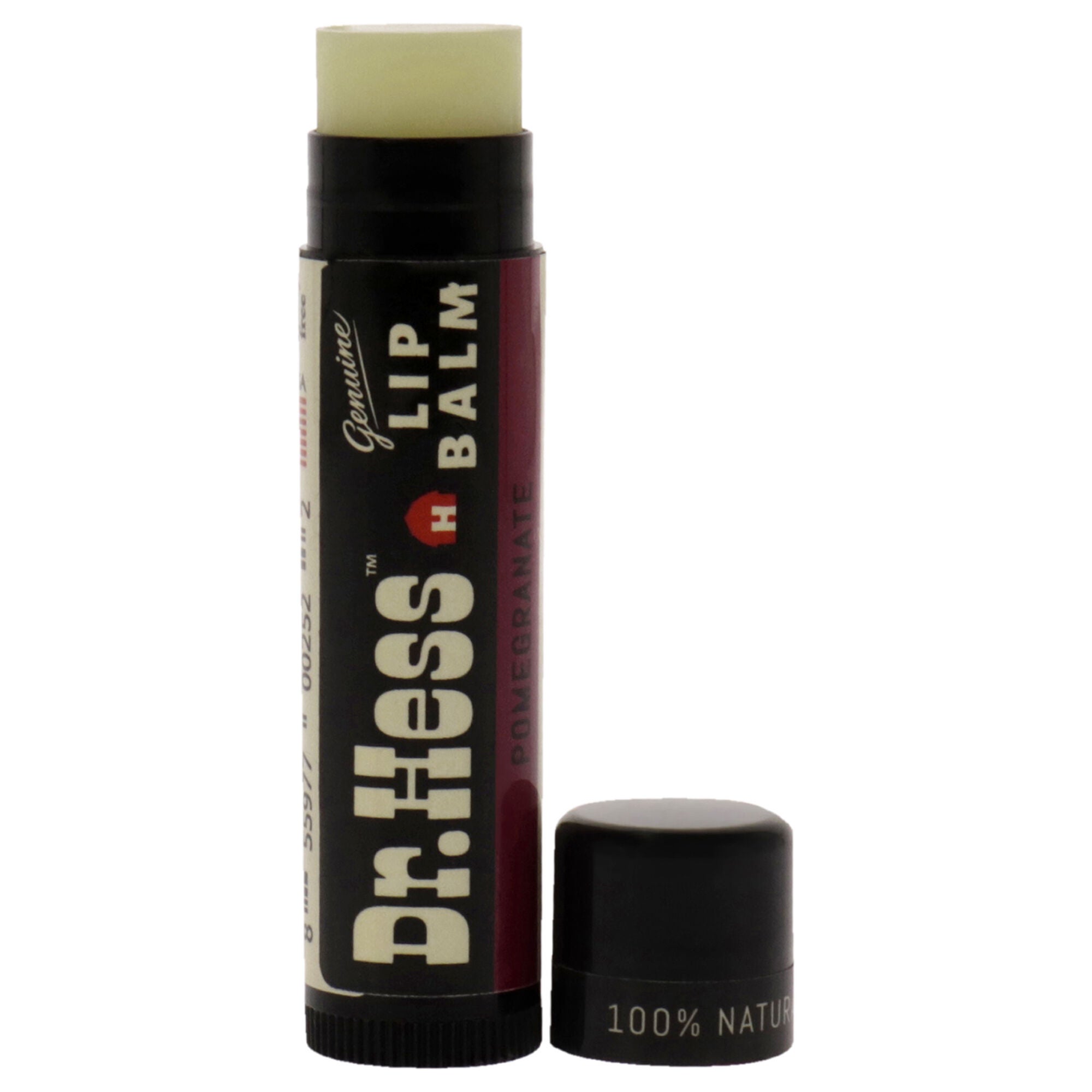 Genuine Lip Balm - Pomegranate by Dr. Hess for Unisex - 0.15 oz Lip Balm, See Description, alternate image number 1