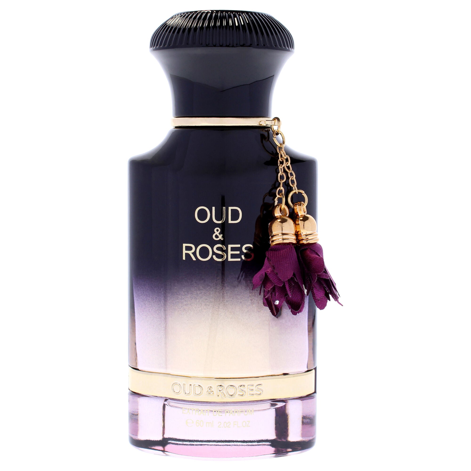 Oud and Roses by Ahmed Al Maghribi for Unisex - 2.02 oz Extrait De Parfum Spray, Clear, alternate image number 1