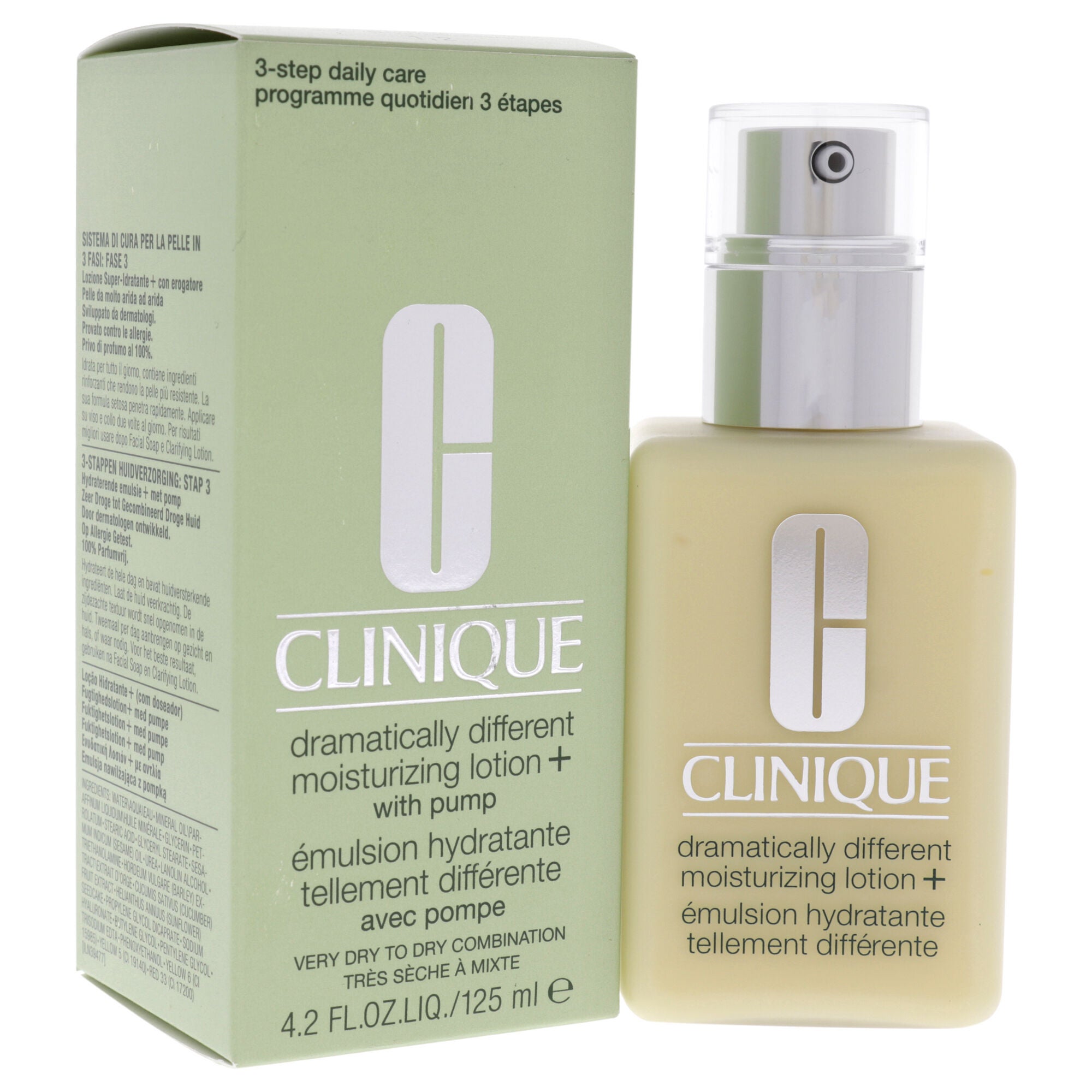 Dramatically Different Moisturizing Lotion Plus - Very Dry To Dry Combination Skin by Clinique for Unisex - 4.2 oz Moisturizer, , alternate image number 6