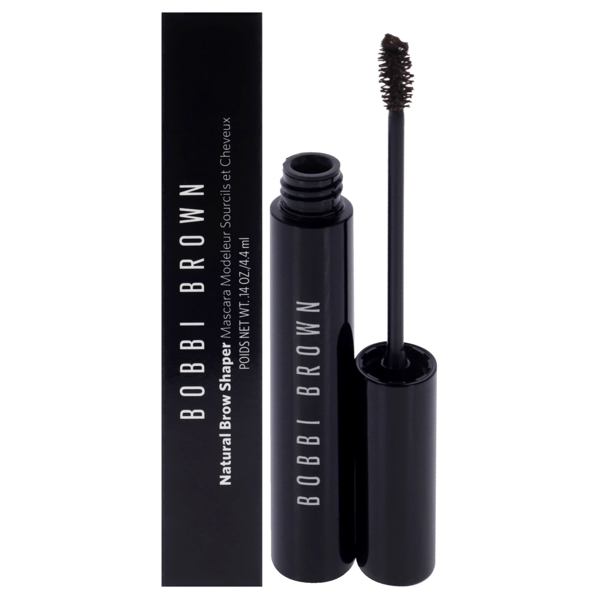 Natural Brow Shaper - 2 Mahogany by Bobbi Brown for Women - 0.14 oz Mascara, Black, hi-res image number 0