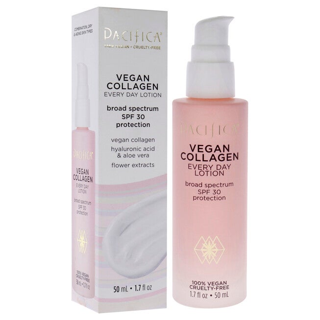 Vegan Collagen Every Day Lotion SPF 30 by Pacifica for Women - 1.7 oz Lotion, , alternate image number null