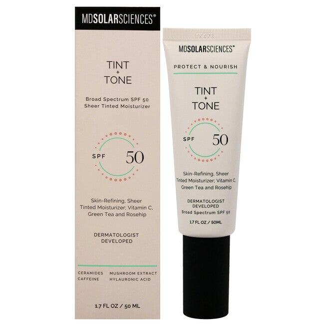 Tint Plus Tone SPF 50 by MDSolarSciences for Women - 1.7 oz Moisturizer, NA, hi-res image number null