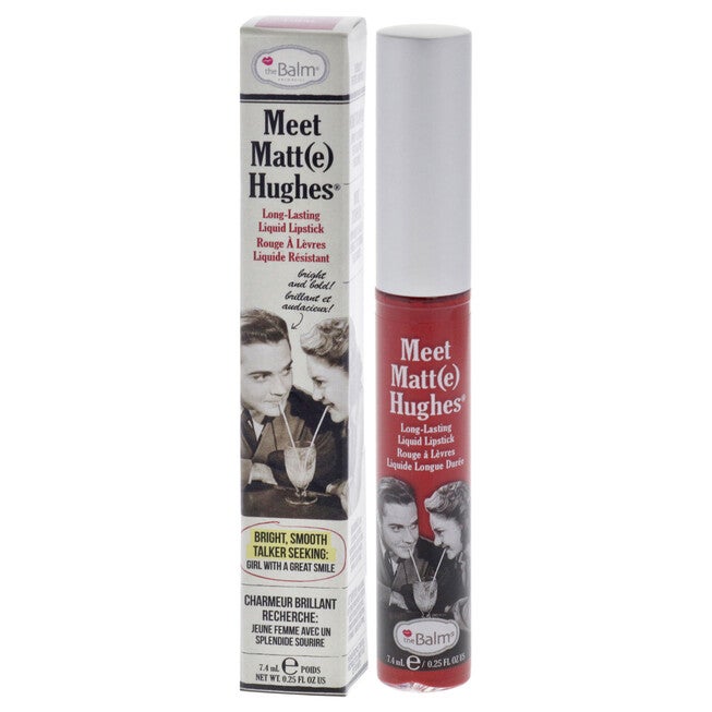 Meet Matte Hughes Long Lasting Liquid Lipstick - Loyal by the Balm for Women - 0.25 oz Lip Gloss, See Description, alternate image number 3