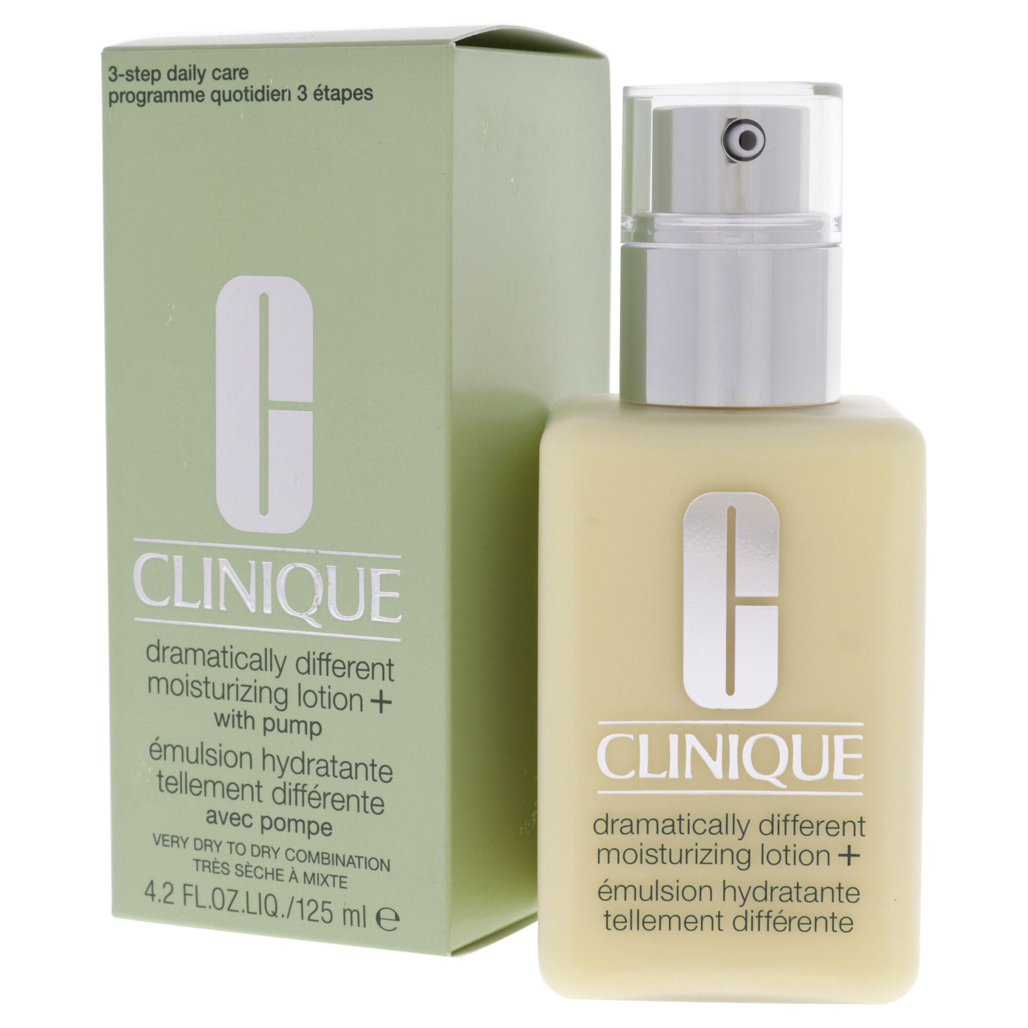 Dramatically Different Moisturizing Lotion Plus - Very Dry To Dry Combination Skin by Clinique for Unisex - 4.2 oz Moisturizer, See Description, alternate image number 3