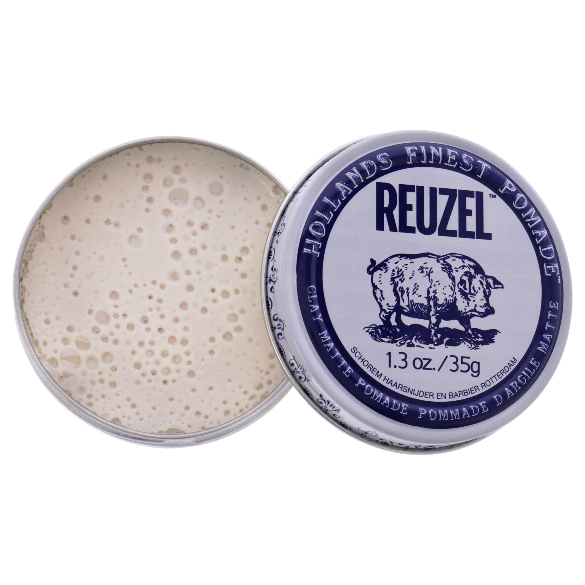 Clay Matte Pomade by Reuzel for Men - 1.3 oz Pomade, , alternate image number 3