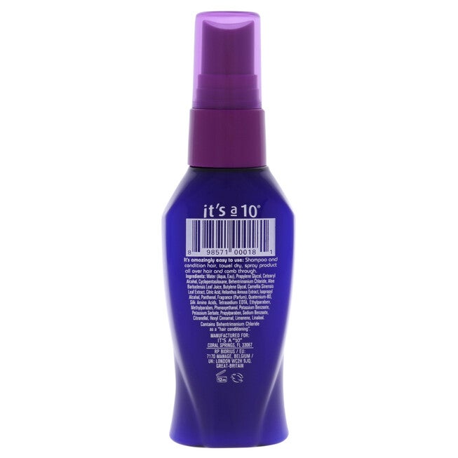 Miracle Leave In Product by Its A 10 for Unisex - 2 oz Spray, NA, alternate image number null