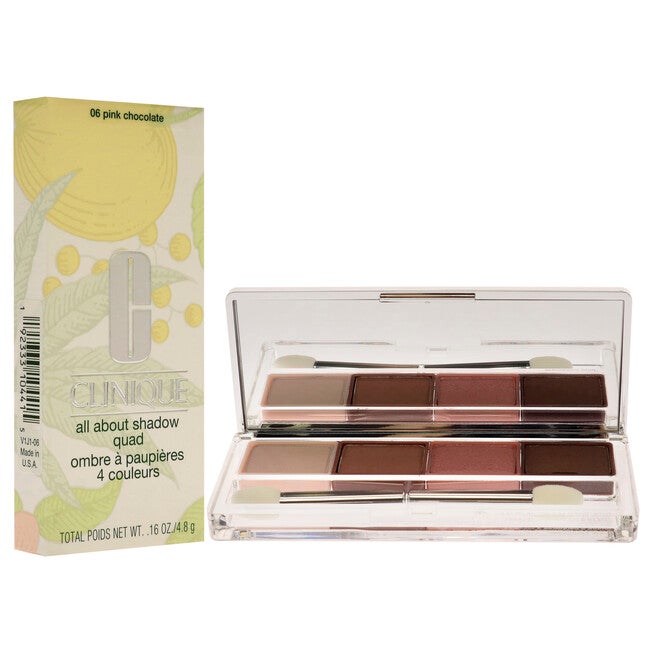 All About Shadow Quad - 06 Pink Chocolate by Clinique for Women - 0.16 oz Eye Shadow, NA, alternate image number null