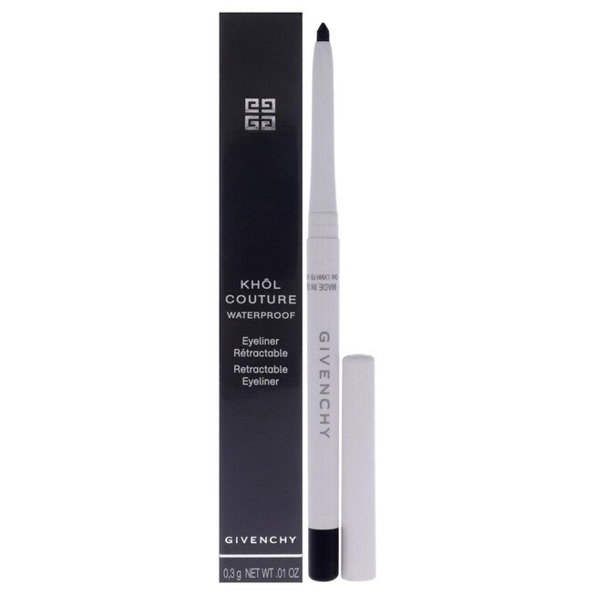 Khol Couture Waterproof Retractable Eyeliner - 01 Black by Givenchy for Women - 0.01 oz Eye Pencil, NA, hi-res image number null