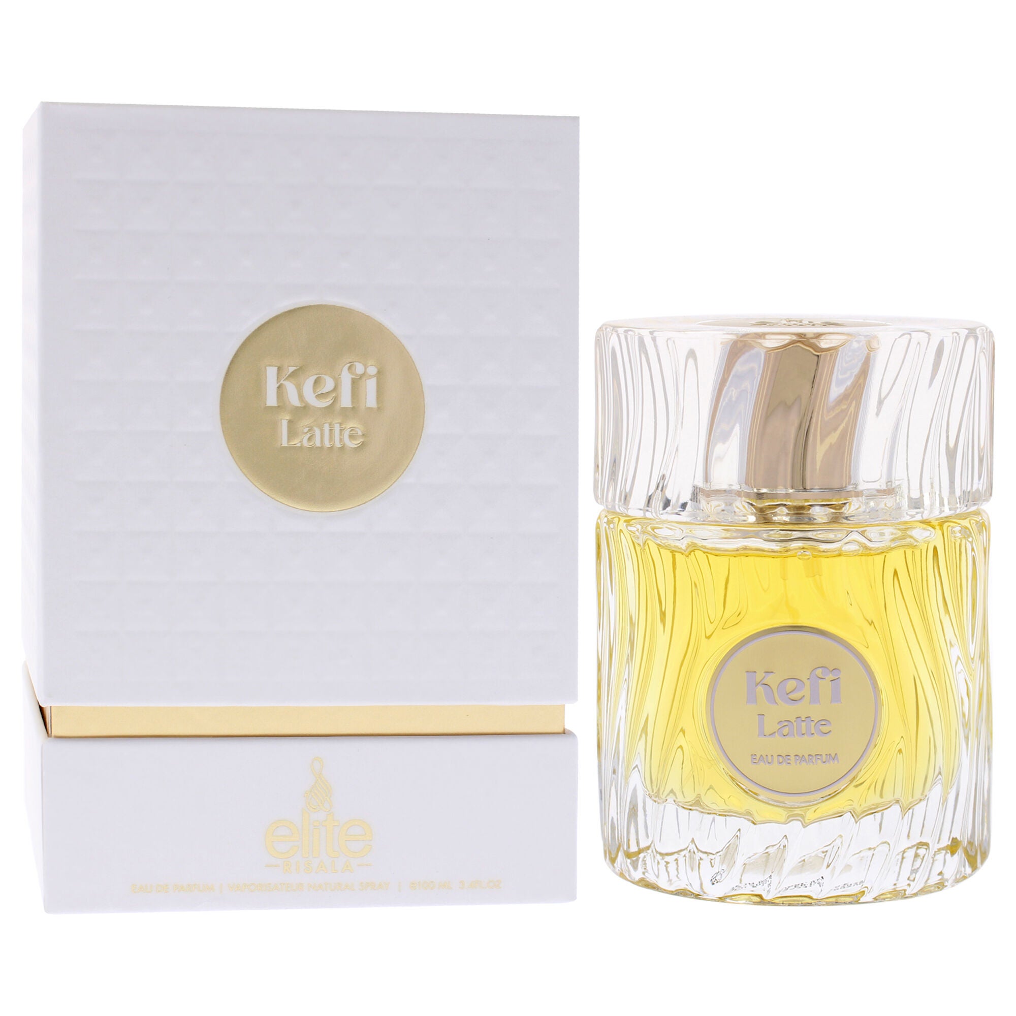 Elite - Kefi Latte by Risala for Unisex - 3.4 oz EDP Spray, Clear, alternate image number 2