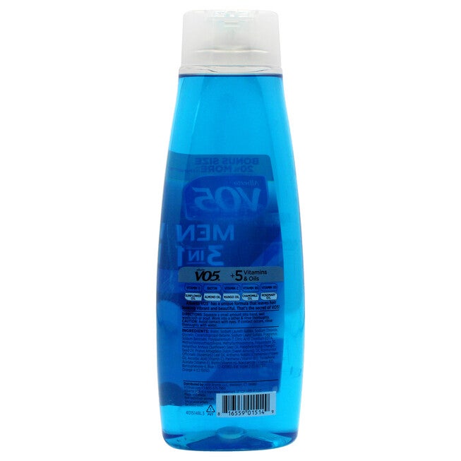 3-in-1 Ocean Surge Shampoo Conditioner and Body Wash by Alberto VO5 for Unisex - 15 oz Body Wash, NA, alternate image number null