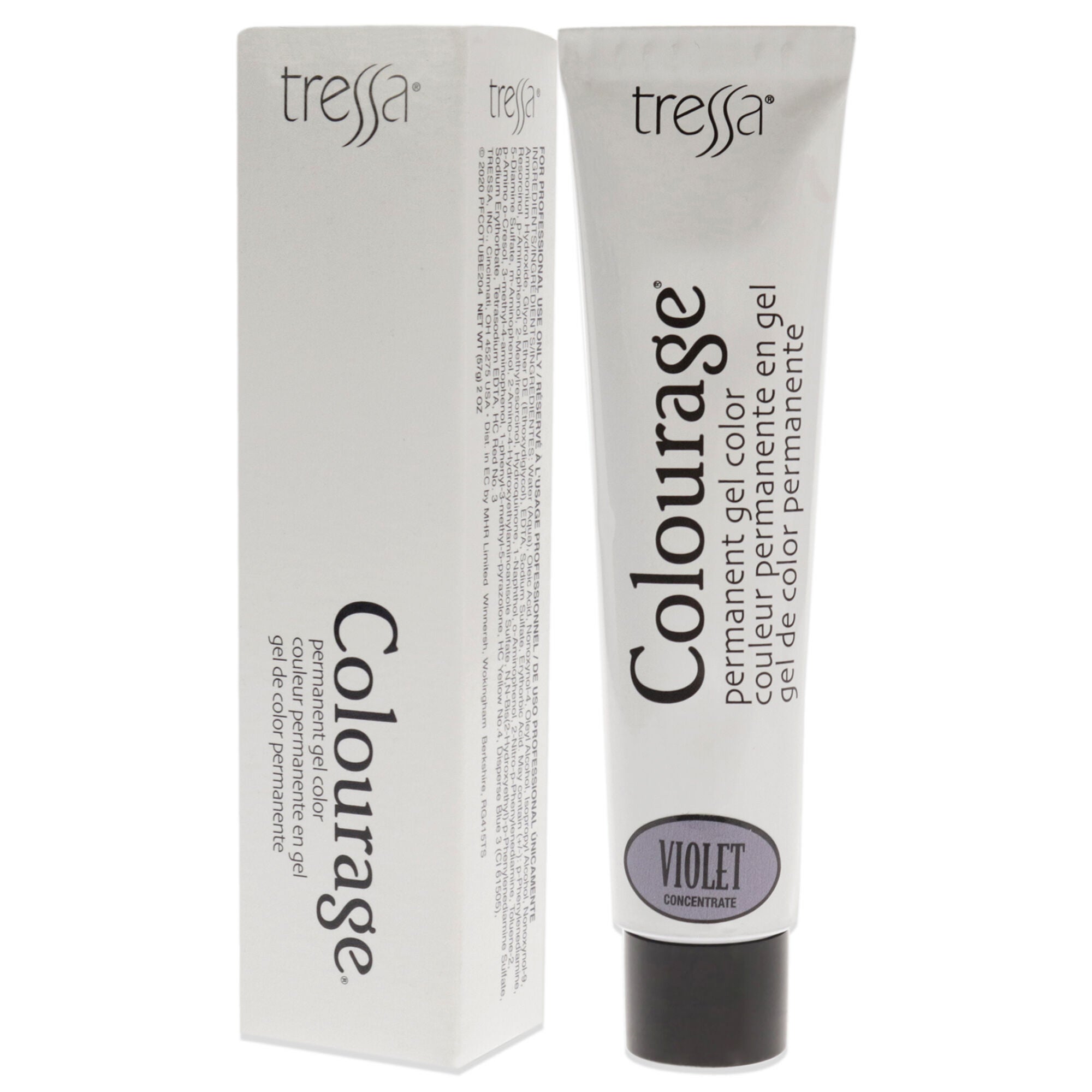 Colourage Permanent Gel Color - Violet Concentrate by Tressa for Unisex - 2 oz Hair Color, See Description, alternate image number 3