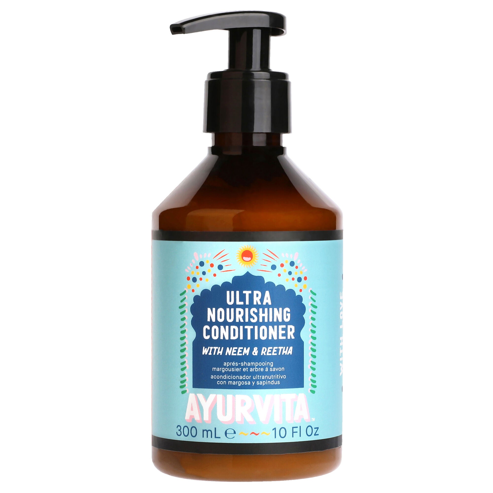 Neem and Reetha Ultra Nourishing Kit by AyurVita for Unisex - 2 Pc Kit 10oz Shampoo, 10oz Conditioner, , alternate image number 5