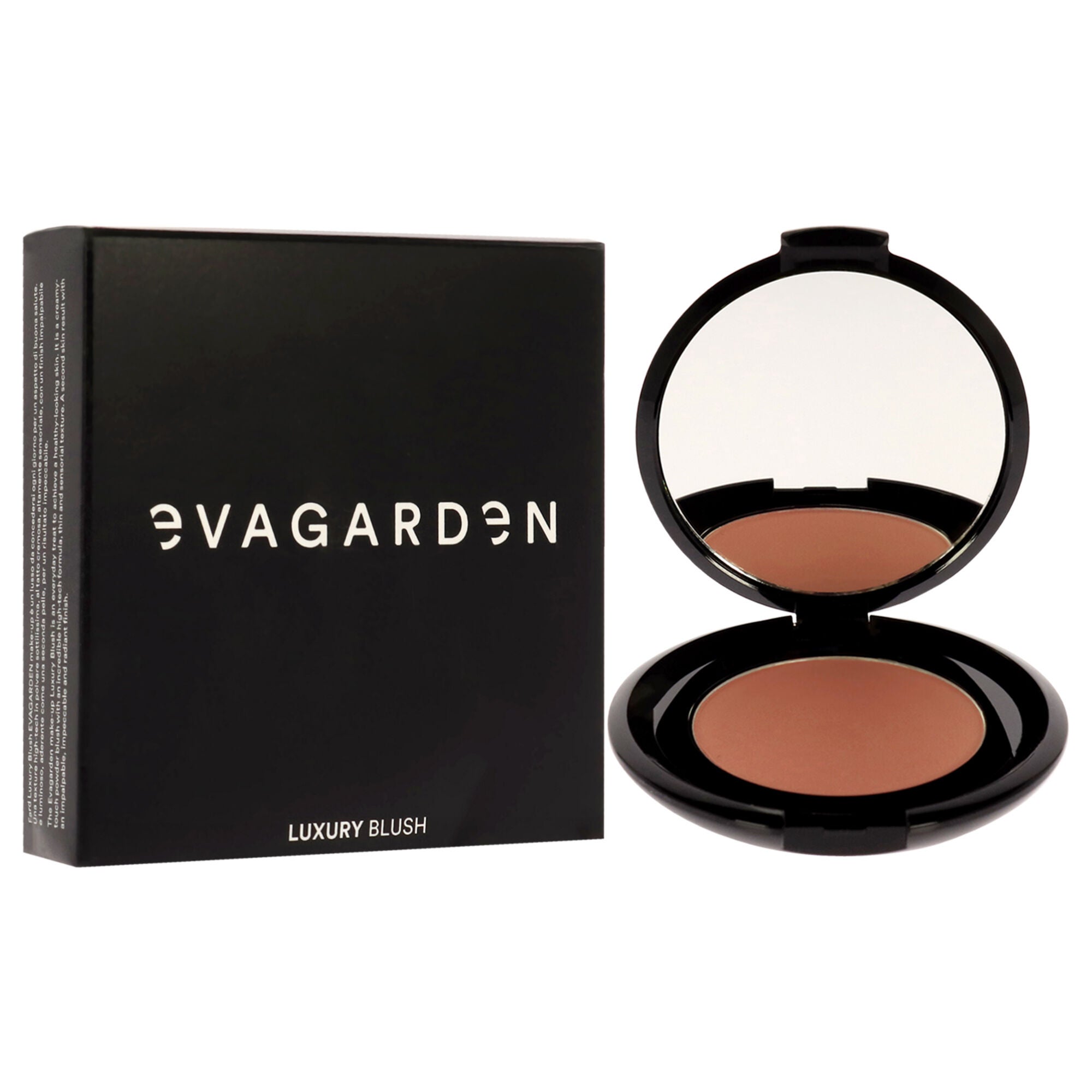 Blush Luxury - 350 Coral Haze by Evagarden for Women - 0.17 oz Blush, See Description, alternate image number 2
