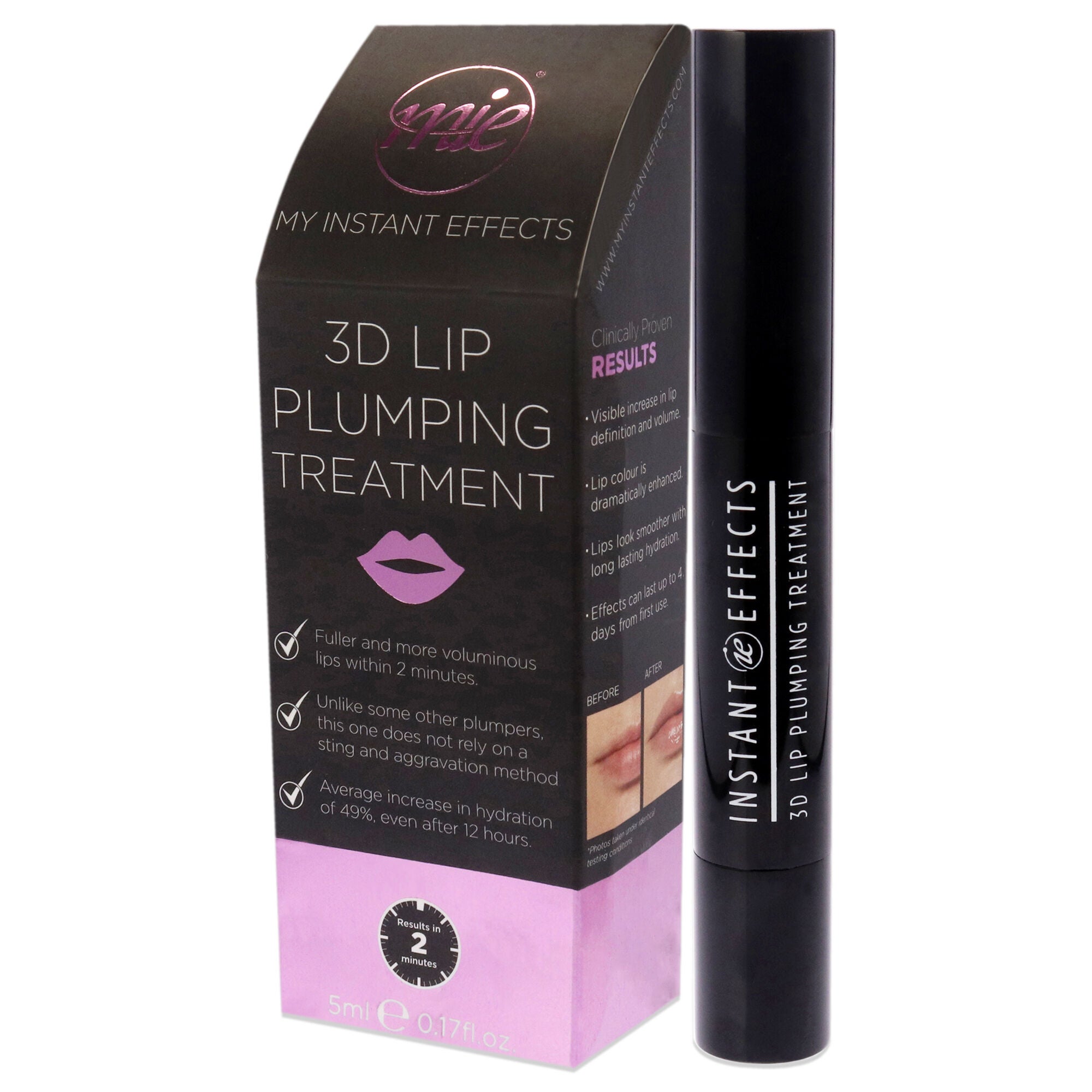 3D Lip Plumping Treatment by Instant Effects for Women - 0.17 oz Lip Treatment, See Description, alternate image number 3