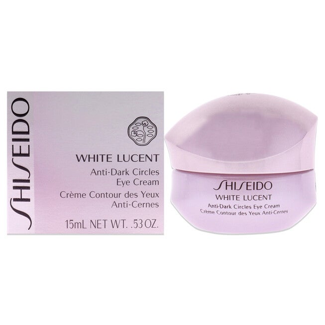 White Lucent Anti-Dark Circles Eye Cream by Shiseido for Unisex - 0.53 oz Cream, NA, hi-res image number null