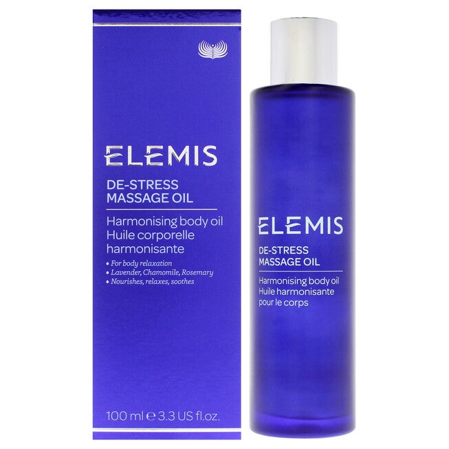 De-Stress Massage Oil by Elemis for Unisex - 3.3 oz Body Oil, NA, hi-res image number null