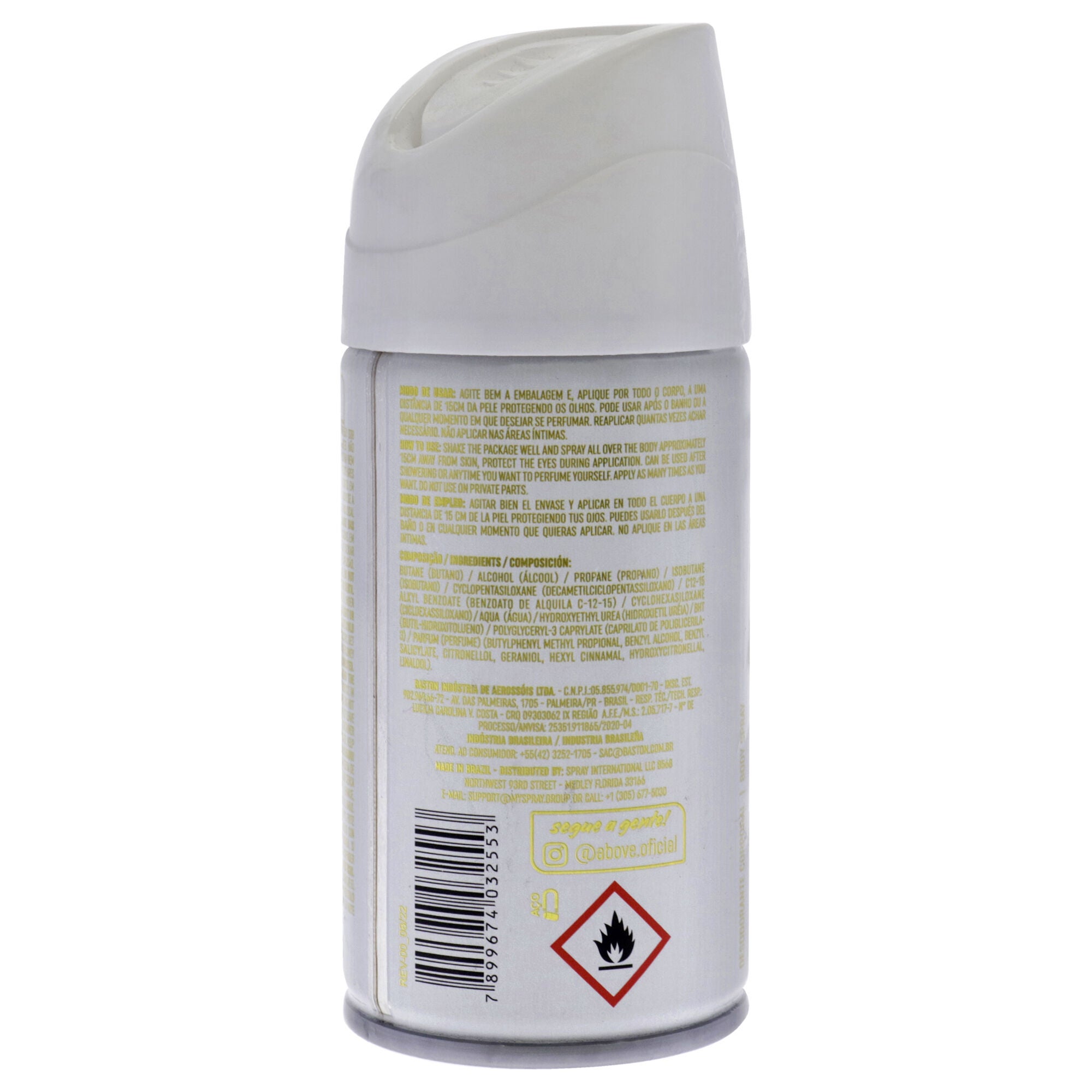 White Series Body Spray - Crystal by Above for Women - 2.12 oz Body Spray, See Description, alternate image number 1
