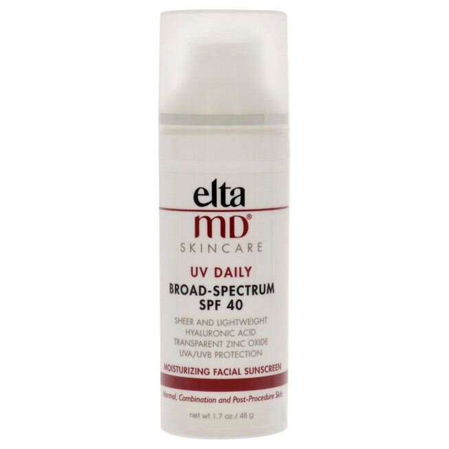 UV Daily Moisturizing Facial Sunscreen SPF 40 by EltaMD for Unisex - 1.7 oz Sunscreen, , alternate image number null