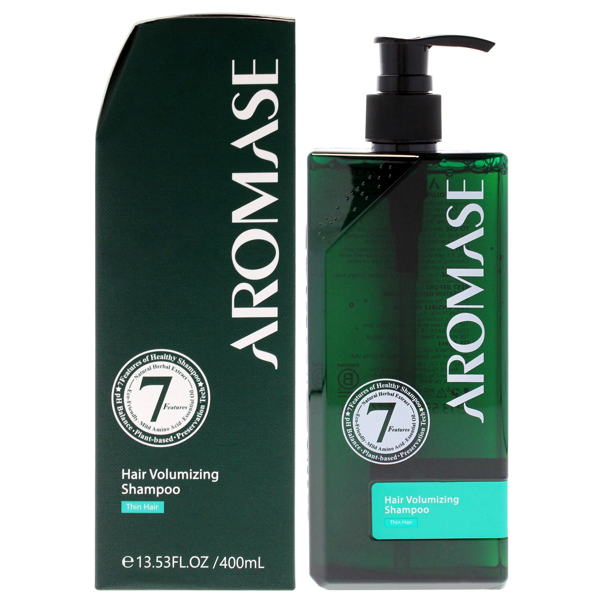 Hair Volumizing Shampoo by Aromase for Unisex - 13.53 oz Shampoo, See Description, hi-res image number 0