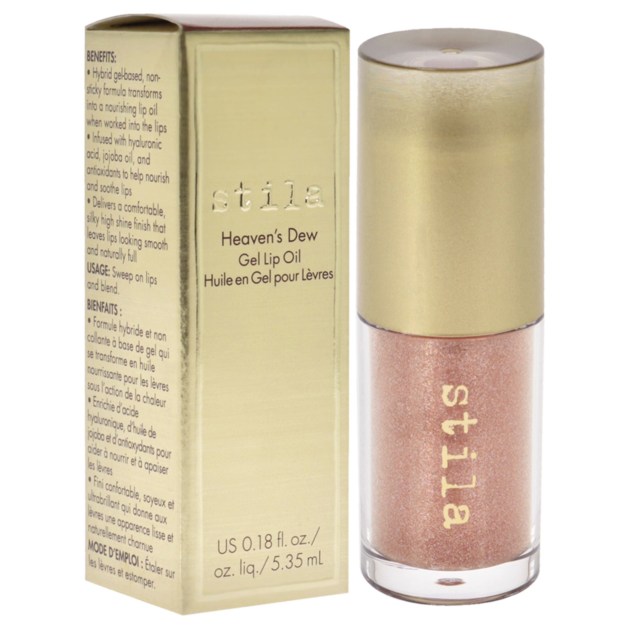 Heavens Dew Gel Lip Oil - Kitten Komet by Stila for Women - 0.18 oz Lip Oil, See Description, alternate image number 2