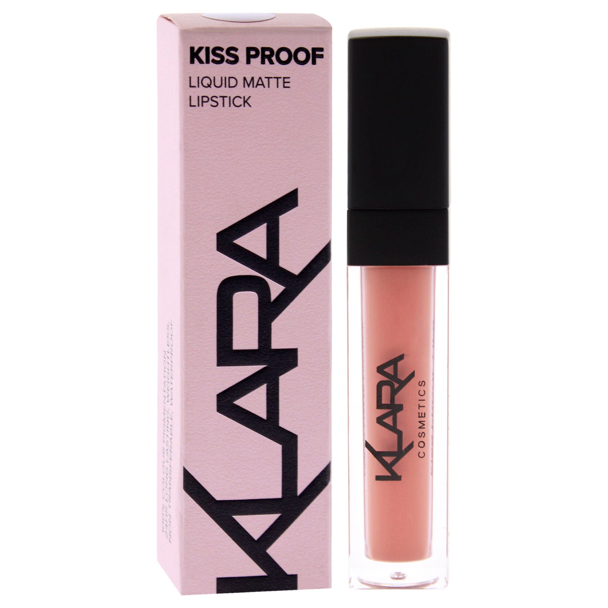 Kiss Proof Lipstick Liquid Matte - 28 Cookie Brown by Klara for Women - 0.27 oz Lipstick, See Description, alternate image number 2