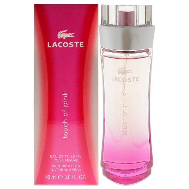 Touch of Pink by Lacoste for Women - 3 oz EDT Spray, See Description, hi-res image number 0