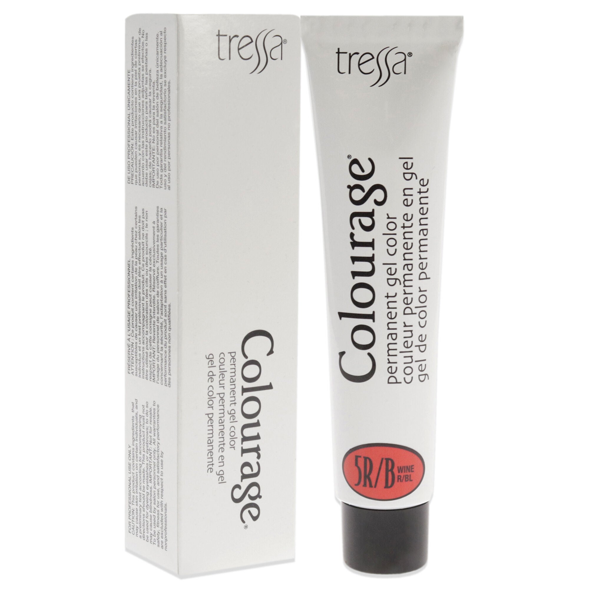 Colourage Permanent Gel Color - 5RB Wine by Tressa for Unisex - 2 oz Hair Color, See Description, alternate image number 2