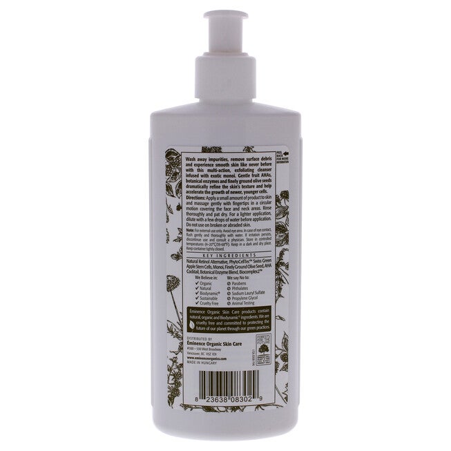 Monoi Age Corrective Exfoliating Cleanser by Eminence for Unisex - 8.4 oz Cleanser, , alternate image number null