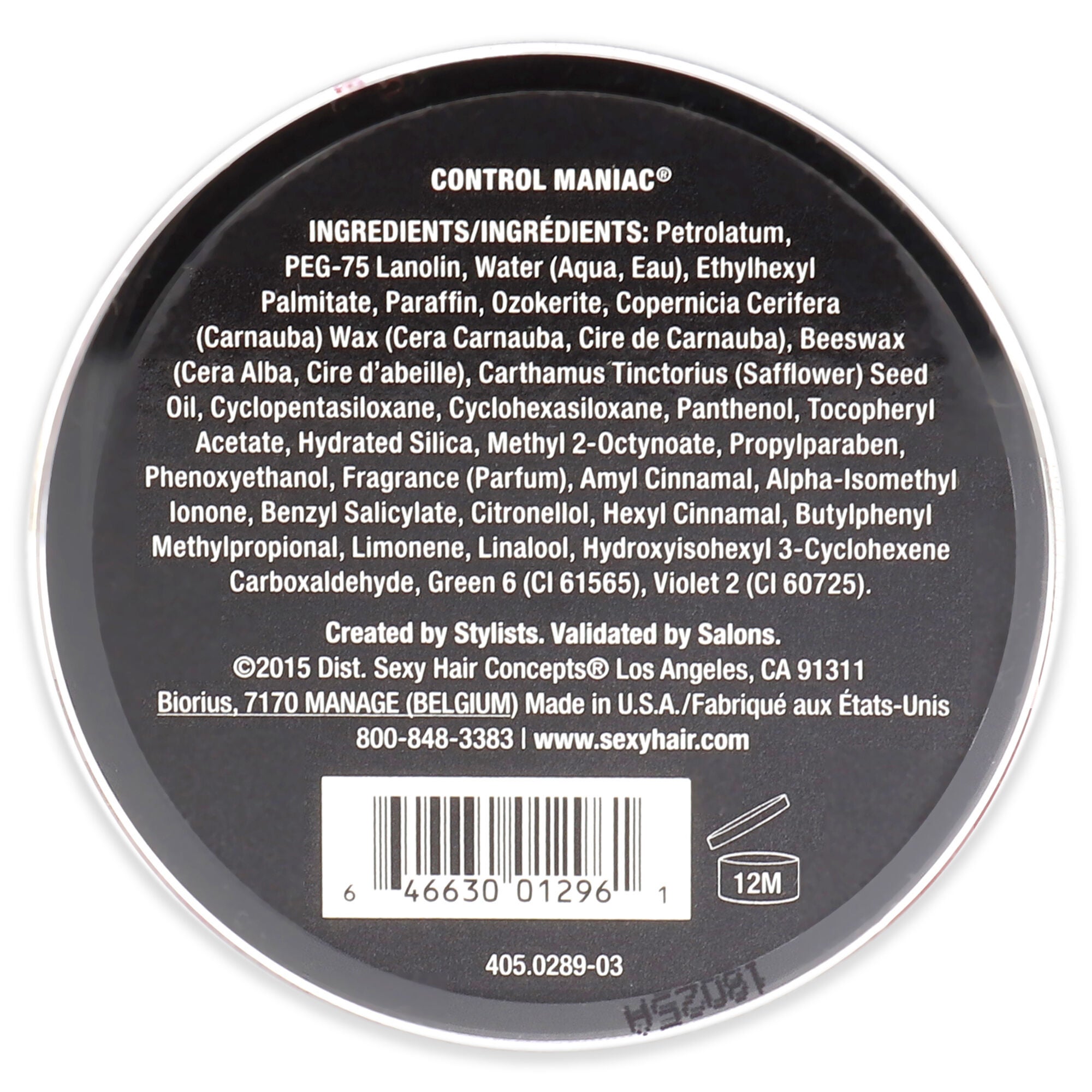Sexy Hair Control Maniac Wax by Sexy Hair for Unisex - 1.8 oz Wax, , alternate image number 4